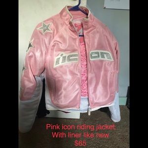 Icon motorcycle jacket womens